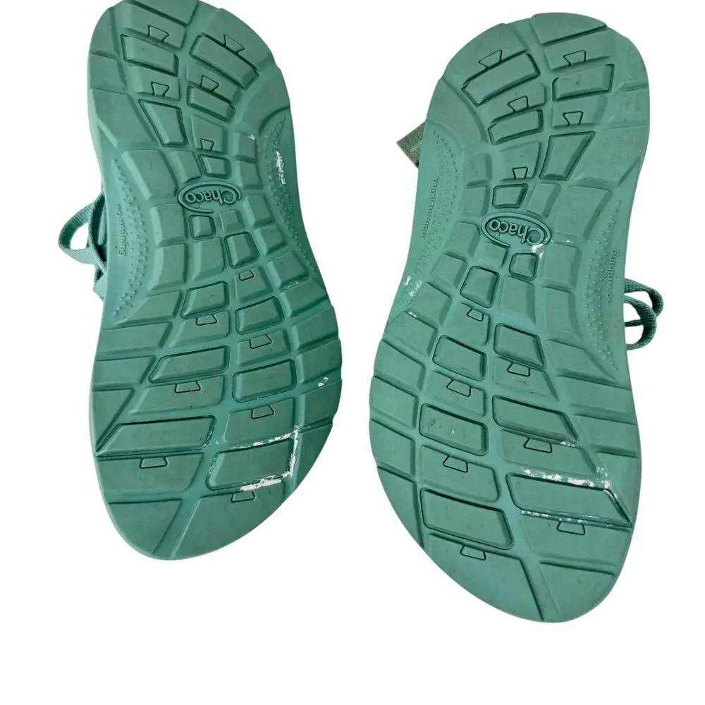 Chaco ZX1 EcoTread Sandal Kid's‎ 4 Green Diamond Classic Fit Slip-Resistant